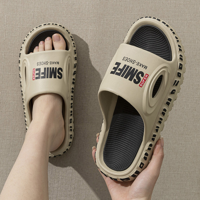 新款凉拖鞋男士夏季百搭时尚情侣室内家居浴室洗澡防滑厚底拖鞋女