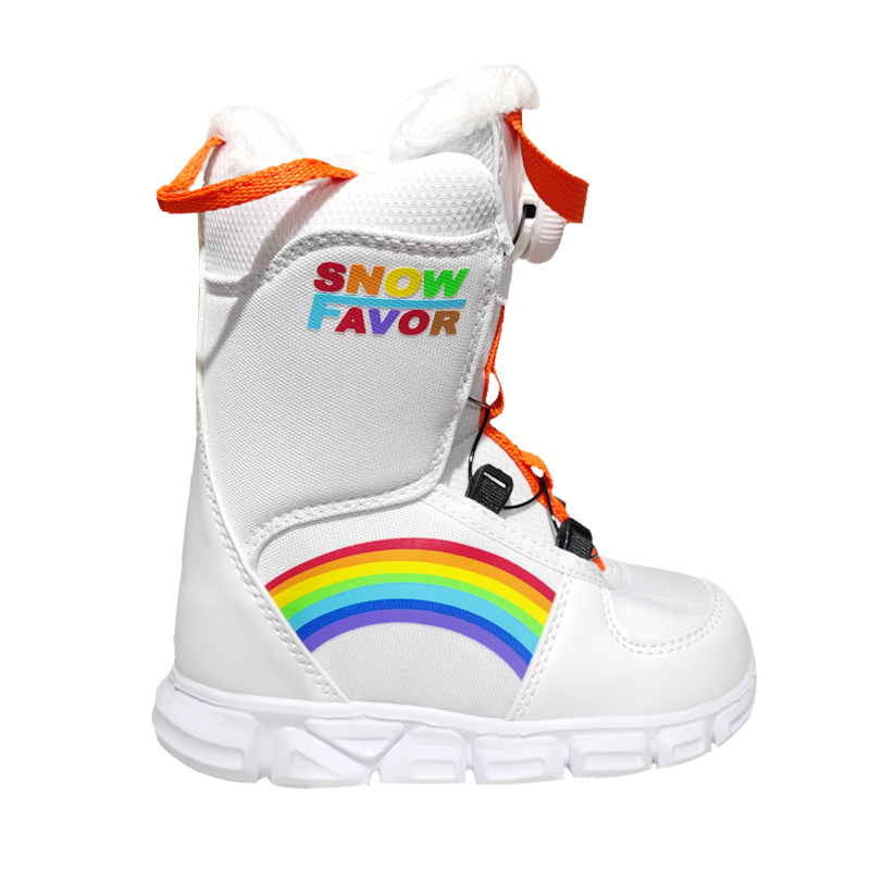 雪上飞SNOWFAVOR 单板鞋钢丝扣单板滑雪鞋儿童款XSF22JDX01