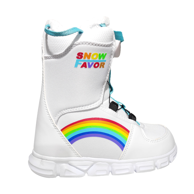 雪上飞SNOWFAVOR 单板鞋钢丝扣单板滑雪鞋儿童款XSF22JDX02