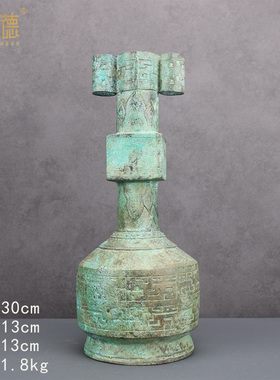 仿古纯铜青铜器投壶摆件复古古代游戏道具元代东吴投壶箭羽