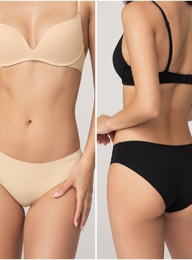 意单INCANTO 轻奢纯色基础款轻薄日常弹力光面无痕三角包臀女内裤