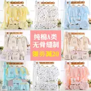 Quần áo sơ sinh chính hãng cho bé sơ sinh Nam Cực phù hợp với hộp quà tặng cho bé 0-3 tháng cotton mùa xuân và mùa hè - Bộ quà tặng em bé