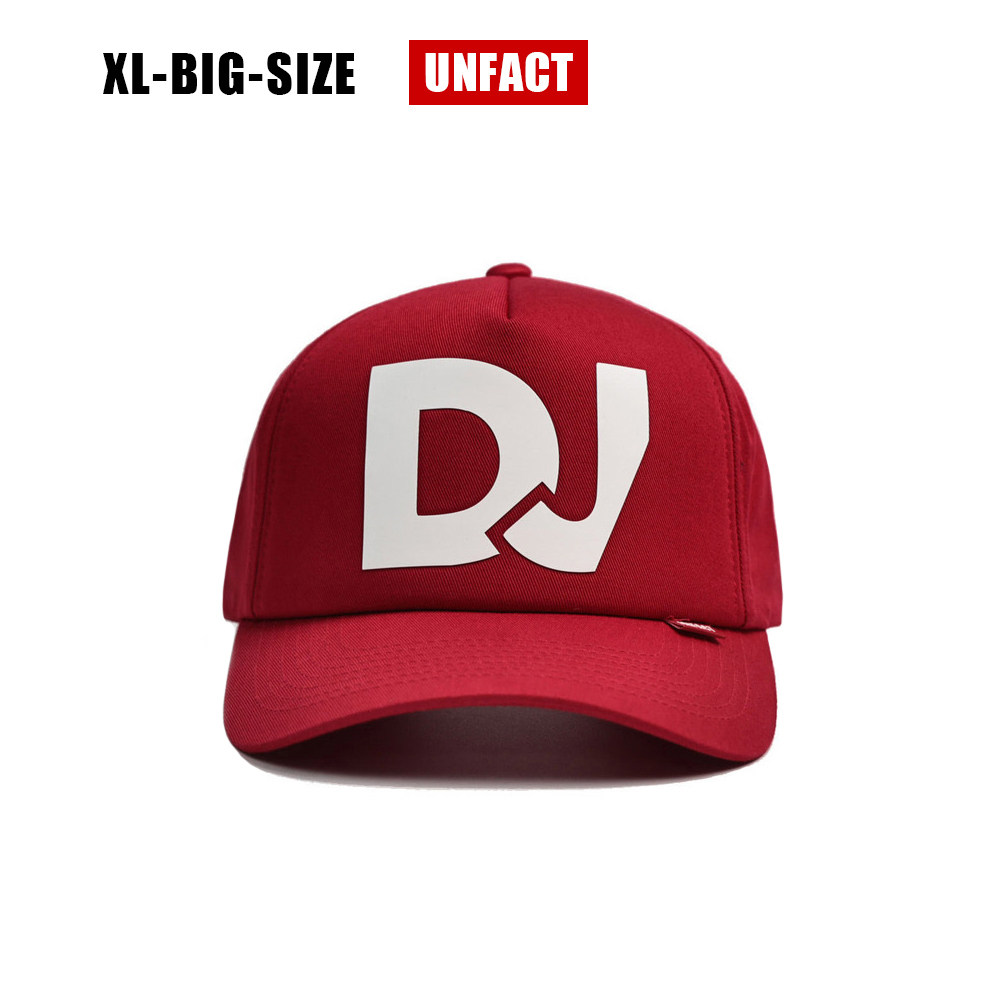 UNFACT韩国棒球帽卡车帽2026新款时尚字母鸭舌帽大头帽子大码潮帽