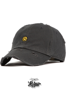 FLIPPER热烈王一博同款棒球帽代购男女春夏可爱笑脸刺绣鸭舌帽