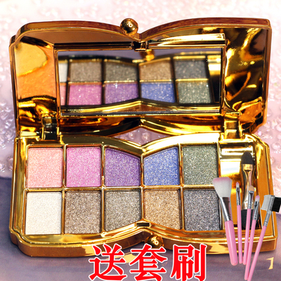 维妮小熊防水便携网红款眼影盘