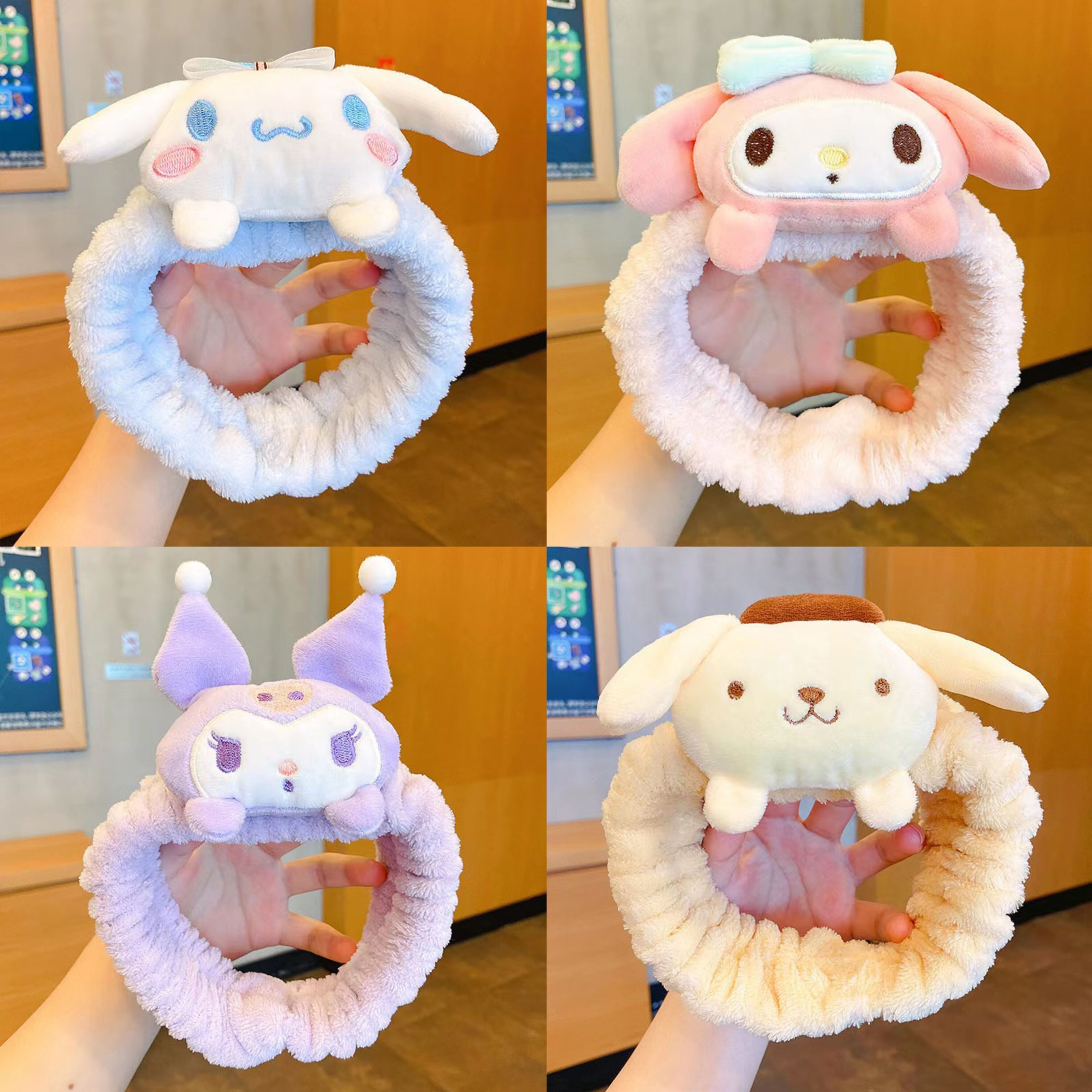 洗脸束发带可爱高弹力防滑头饰