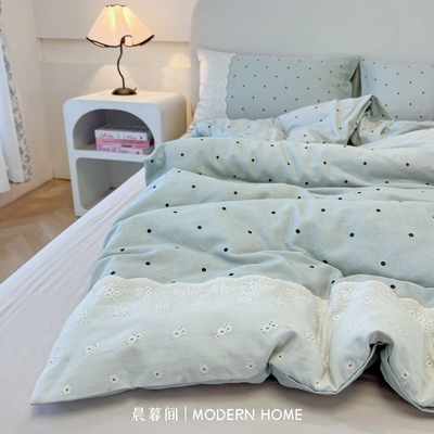 A类双层纱高品质床品四件套