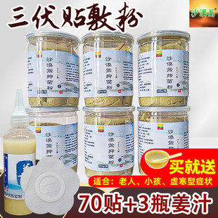 沙漠篙三伏贴三伏粉正品 穴位贴敷冬病夏治三伏天儿童灸贴布膏药粉