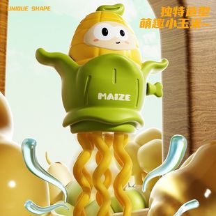 发条上链跳舞玉米扭扭小玉米趣味创意解压小玩具 爆款