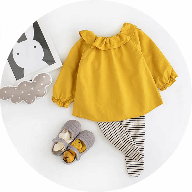 Chemise fille à manche longue - Ref 2085087 Image 1