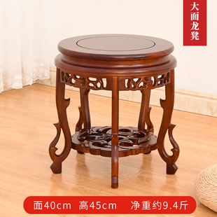 实木凳子家用圆凳餐桌凳古筝凳子琴凳中式鼓凳换鞋凳琴凳置物架子