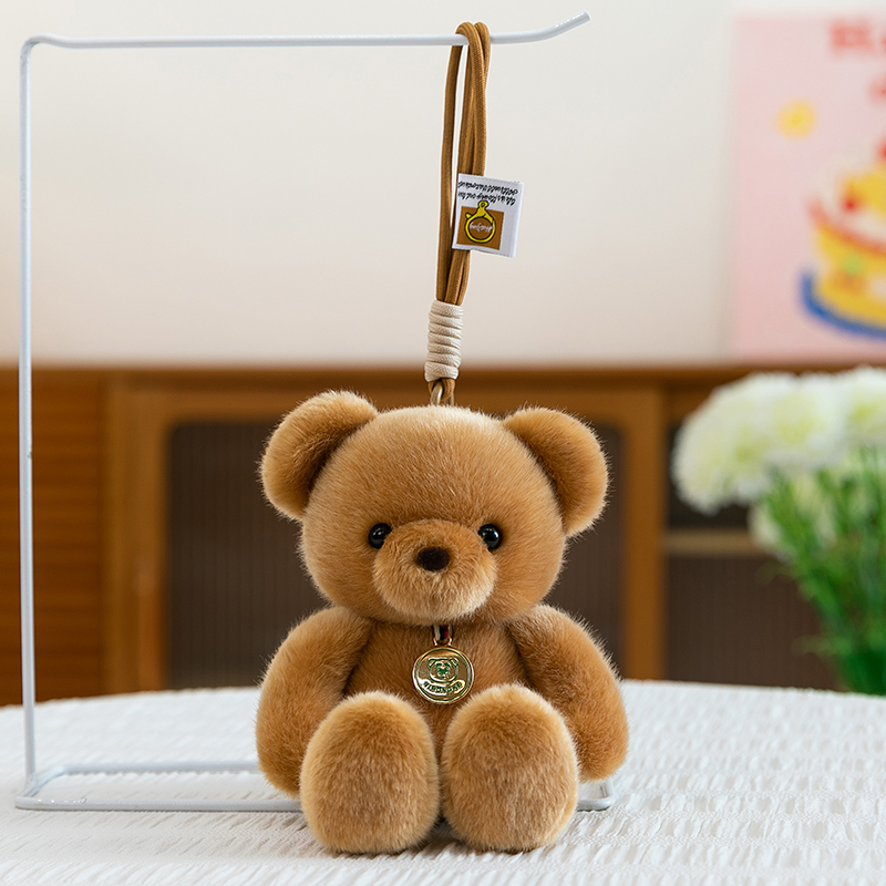 可爱熊猫黄鸭小熊猫咪象玩偶挂坠