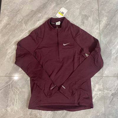 耐克跑步运动男子立领保暖加绒