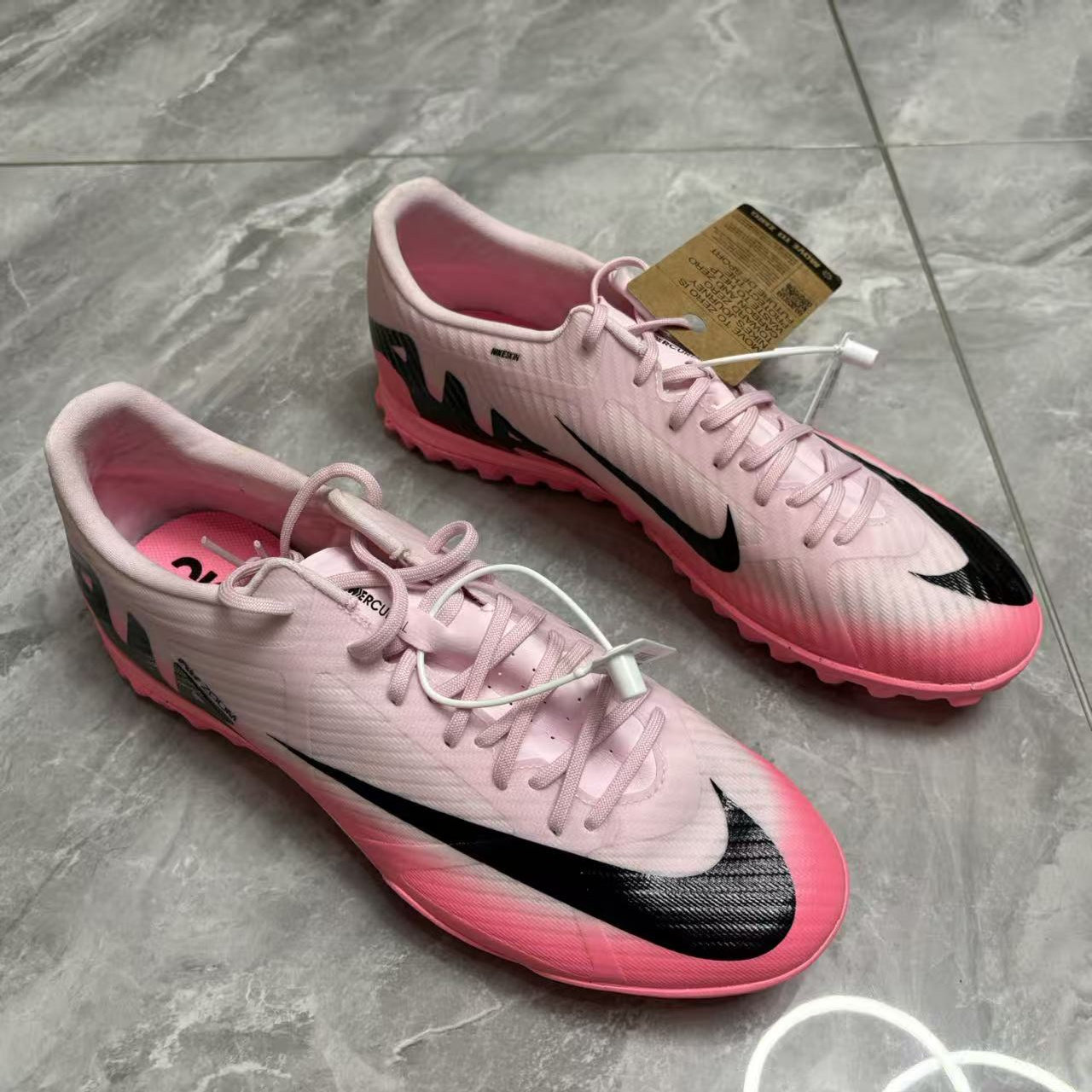 Nike/耐克 刺客15中端 Zoom缓震碎钉TF男子人草足球鞋 DJ5635-601