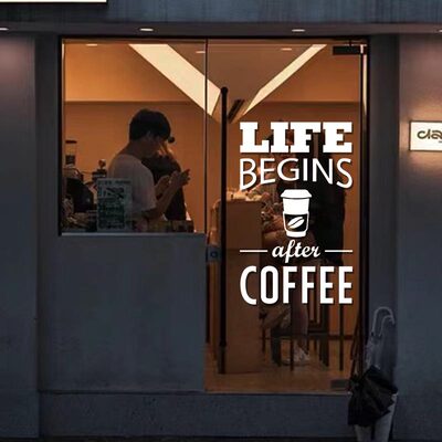 ins北欧简约英文图标coff