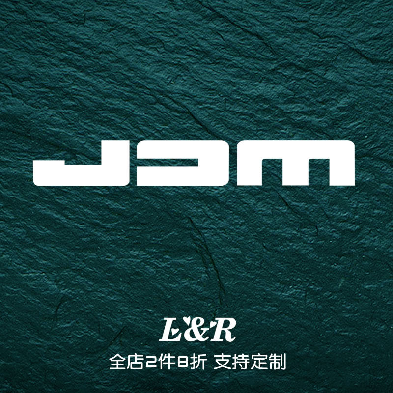 LR车贴HF风格JDM英文改