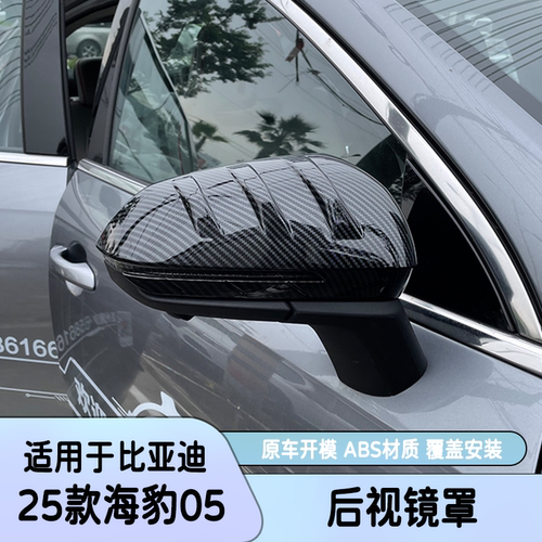 比亚迪海豹05DM-i后视镜罩改装