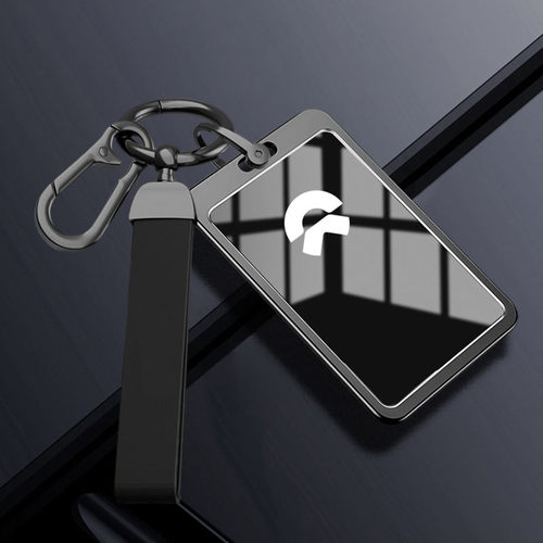 适用蔚来卡片钥匙套金属高档