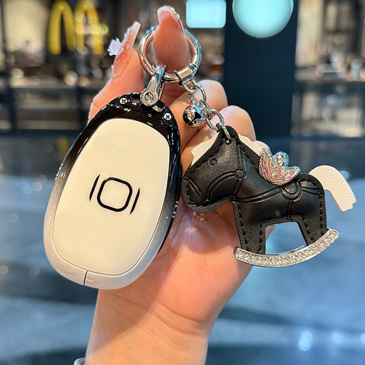 适用26款长安启源A06钥匙套2025新款Q07遥控壳A07蓝牙车扣包改装