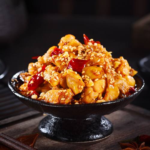 四川特产麻辣手撕兔兔头兔腿