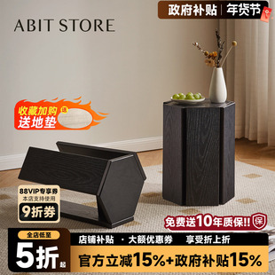 实木凳子家用可叠放矮凳结实耐用餐桌备用餐凳客厅加厚板凳叠叠凳