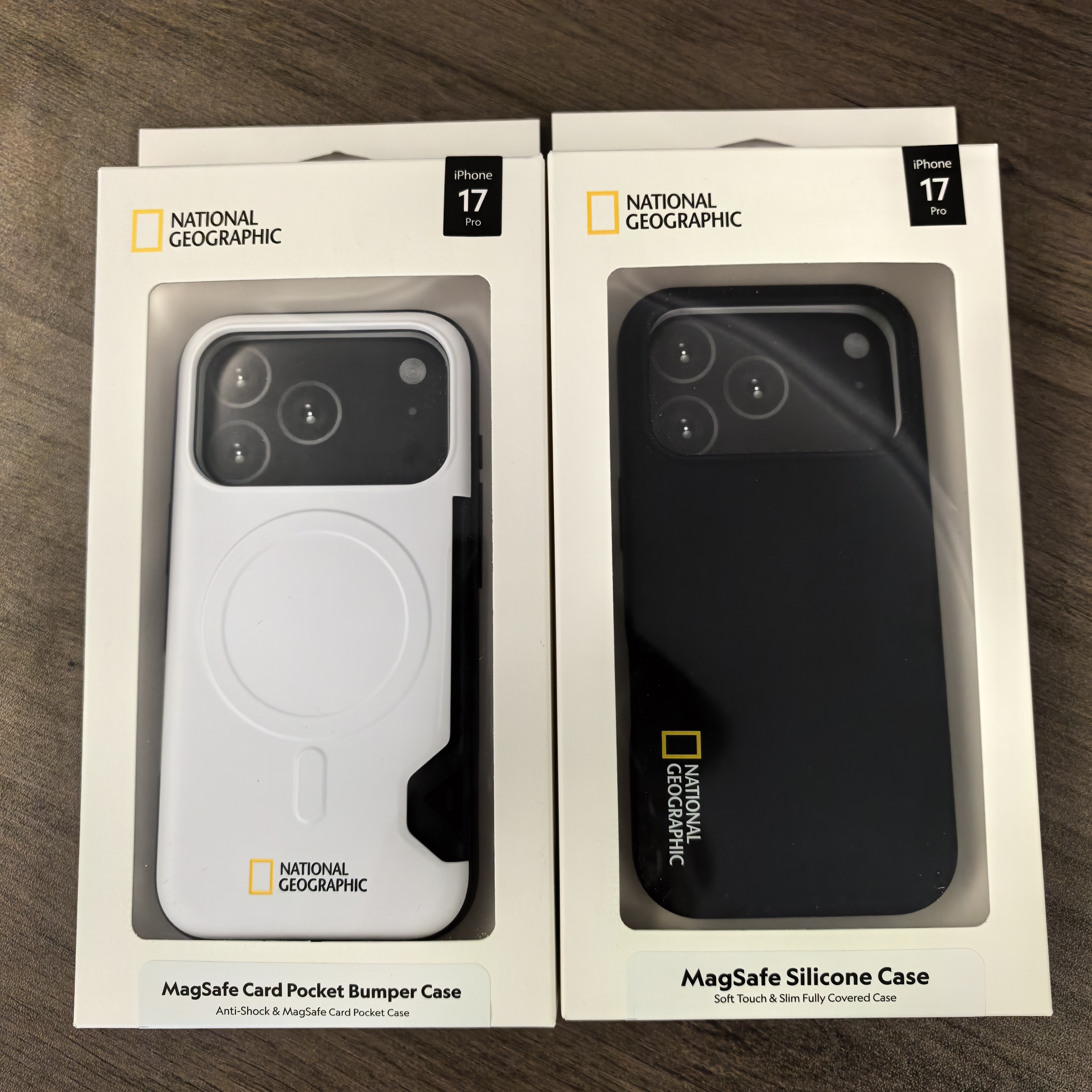 国家地理苹果17pro双层插卡壳男