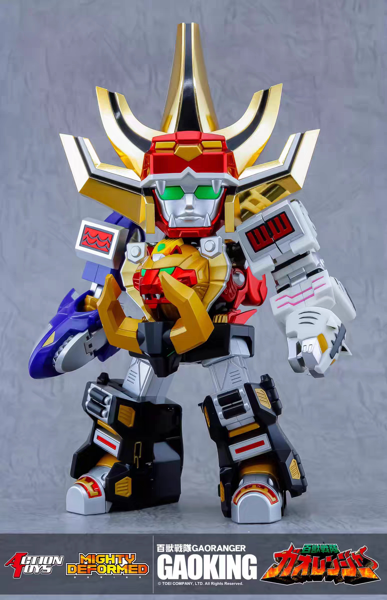 ACTION TOYS 百兽战队牙吠连者 牙吠王 机甲成品