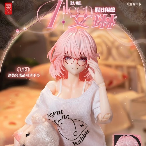 预定 蜗之壳 RA-01L 艾琳 假日闲憩 1/12涂装完成品可动手办人偶