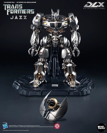 预定 THREEZERO DLX变形金刚汽车人爵士3Z09000 3Z1046