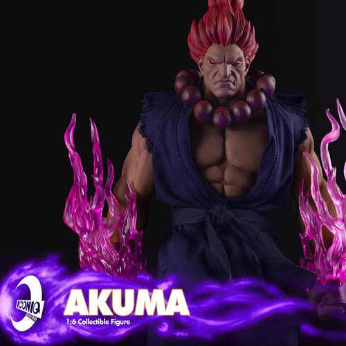 现货 Iconiq Studio x Capcom 1/6 街头霸王 IQGS-05 豪鬼 可动