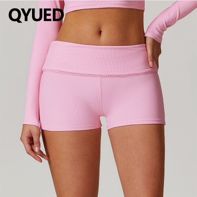 性感低腰显瘦运动短裤女
