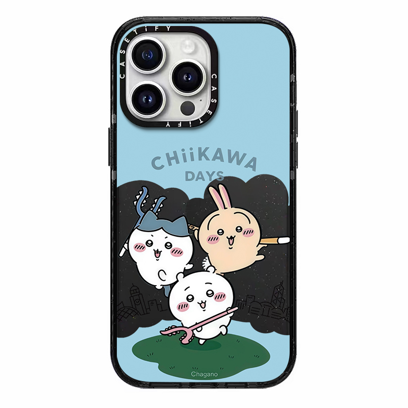 CASETi联名乌萨奇黑闪苹果手机壳