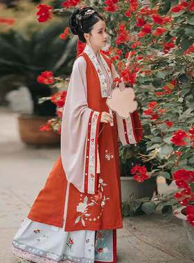 出租汉服女中国风元旦活动走秀