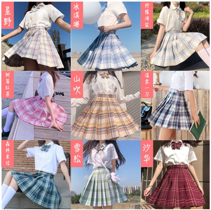 出租jk制服日系学院风百褶裙学生拍照写真毕业照服装租赁闺蜜照