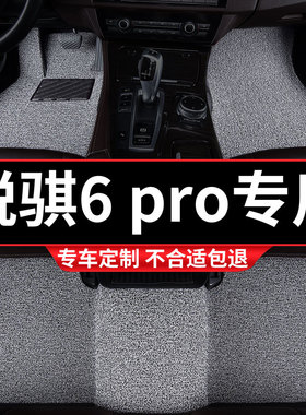 汽车丝圈脚垫适用锐骐6pro专用25款东风车垫地垫地毯脚踏垫内饰车