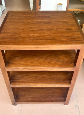 胡桃木功放胆机架单四层音响贵族CD机加厚设备减震柜hifi雅致机柜