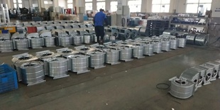 新品十五年老店上海应达风机外传子离心风机DKT双进风空调风机轴