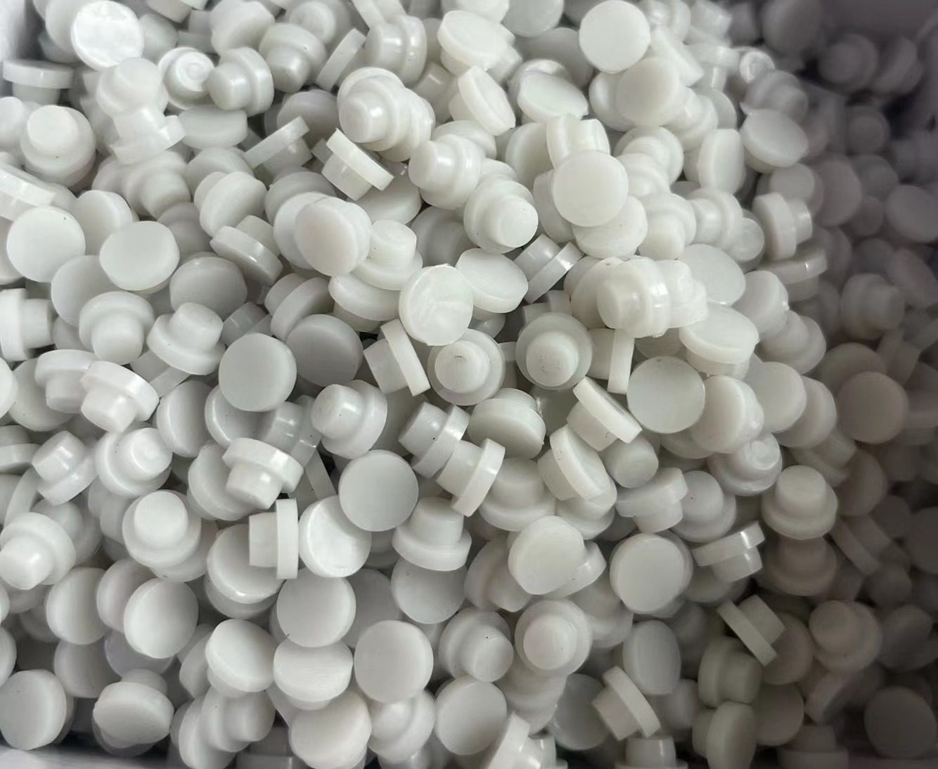 聚缩醛赛钢POM白色塑料胶头胶粒胶塞硬胶垫塑料头绝缘防刮磨损,五金/工具,挡圈,淘宝优惠券,粉丝福利购,淘宝优惠卷