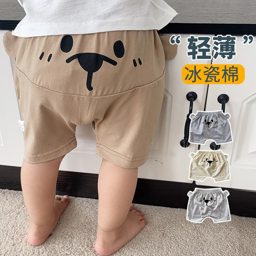 短裤冰瓷棉大pp裤轻薄透气