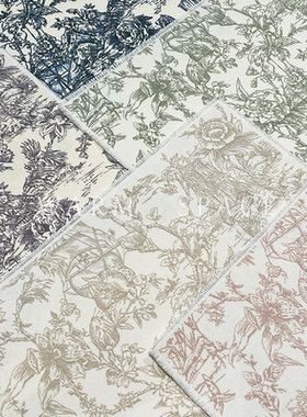 高颜值无限梦境棉麻餐厅餐桌垫防水防污隔热装饰垫餐盘垫咖啡垫