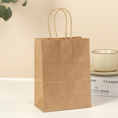 牛皮纸手提袋外卖打包袋礼品袋