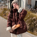 现货收腰撞色羽绒服0033-P255-K36850，女装羽绒服，2C007