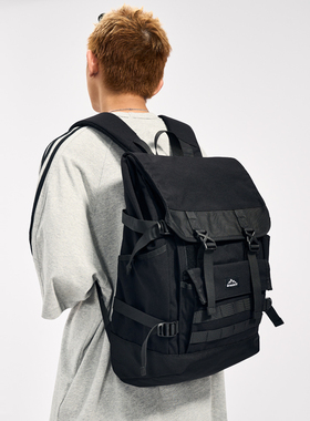 潮牌机能双肩包男电脑大容量旅行包户外运动背包女徒步登山露营包