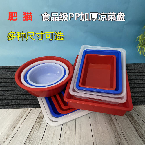 盆肥猫托盘塑料商用长方形加厚