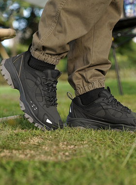 探路者徒步鞋男女22秋冬户外防滑透气登山鞋TFAABK91718/92718