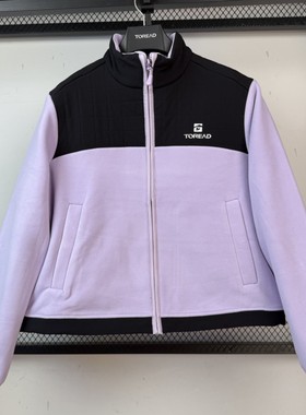 探路者抓绒衣女 25秋冬户外防风保暖抗静电摇粒绒外套TACCAN92270