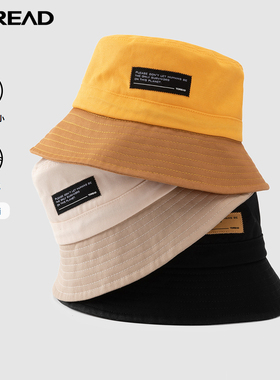 探路者帽子2022春夏户外舒适透气潮酷运动休闲渔夫帽TELK80723