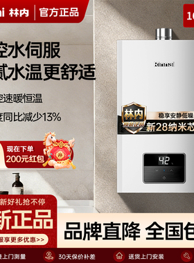 Rinnai/林内RUS-16E53G-CY/20E53G燃气热水器室内恒温强排式16升