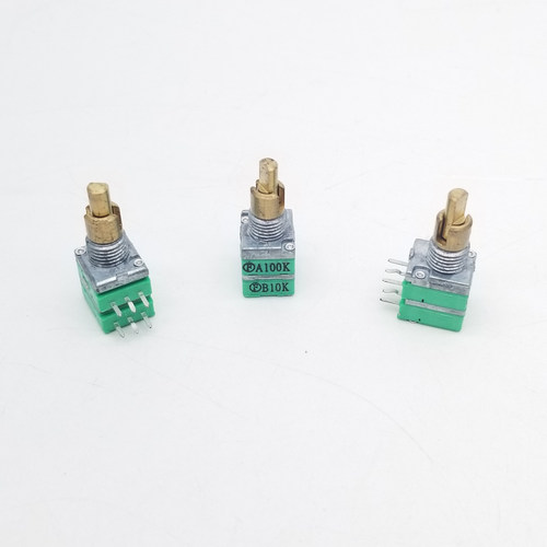 RK097双联A100K和B10K音响功放密封电位器 103K和104K 6脚