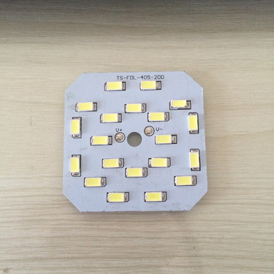 灯板 LED贴片灯板 正方形 (长4.8cm 厚0.1cm) TS-FDL-405-20D